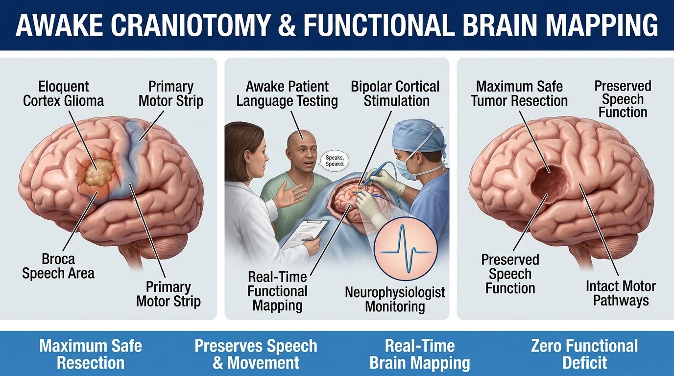 Awake craniotomy