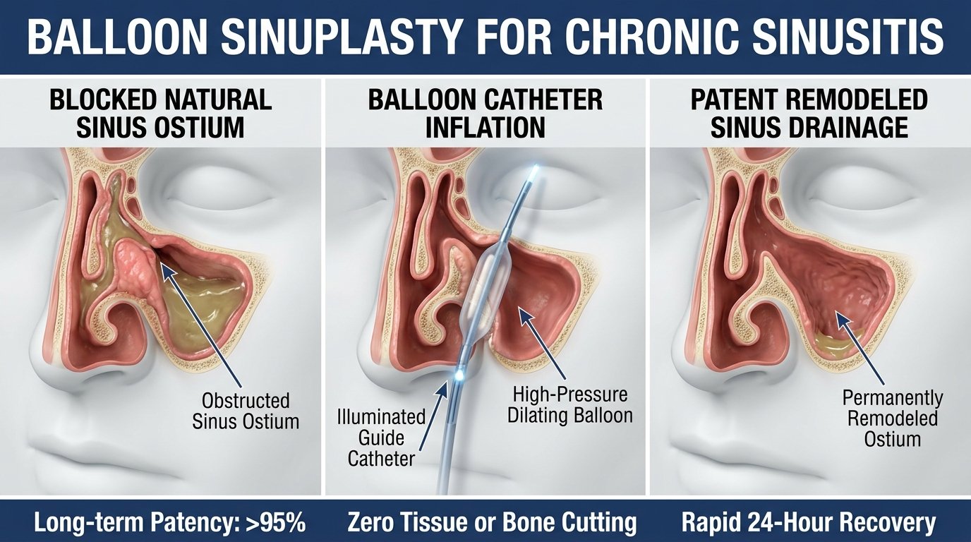 Balloon sinuplasty