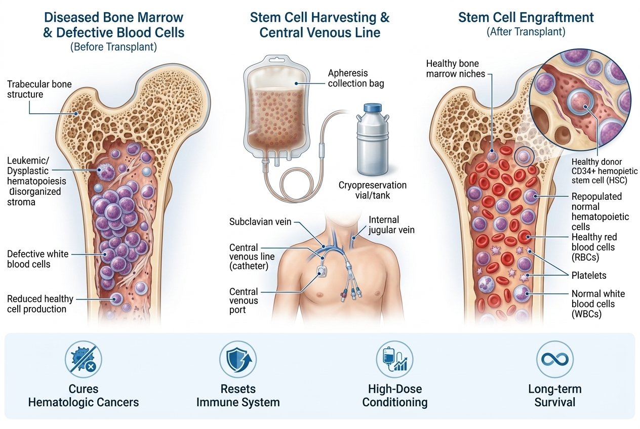 Paediatric bone marrow transplant