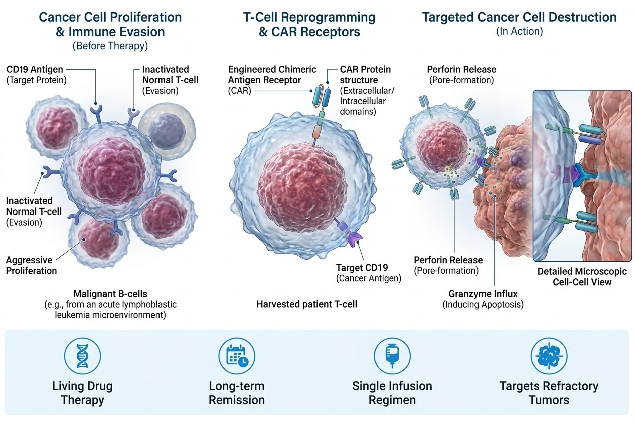 CAR-T cell therapy (blood cancers)