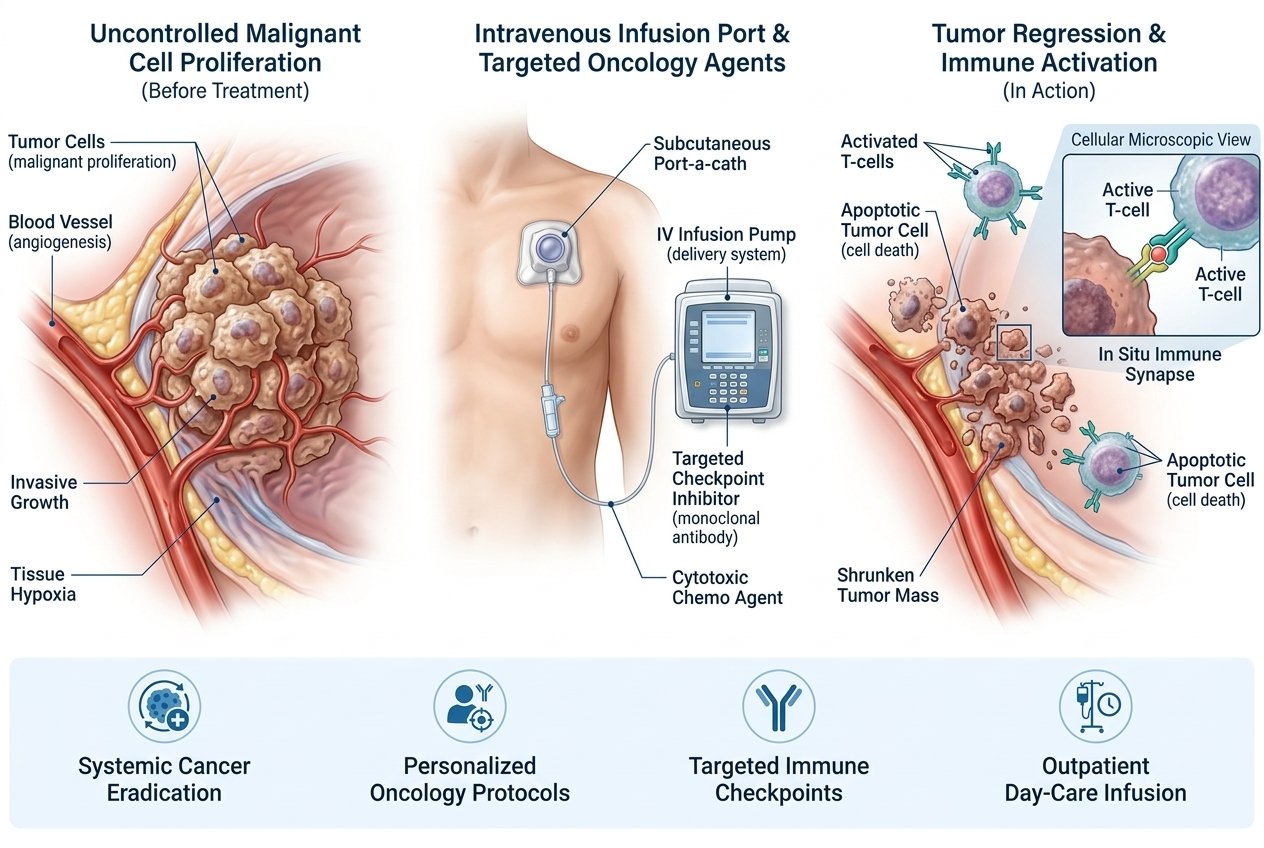 Paediatric cancer treatment (all types)