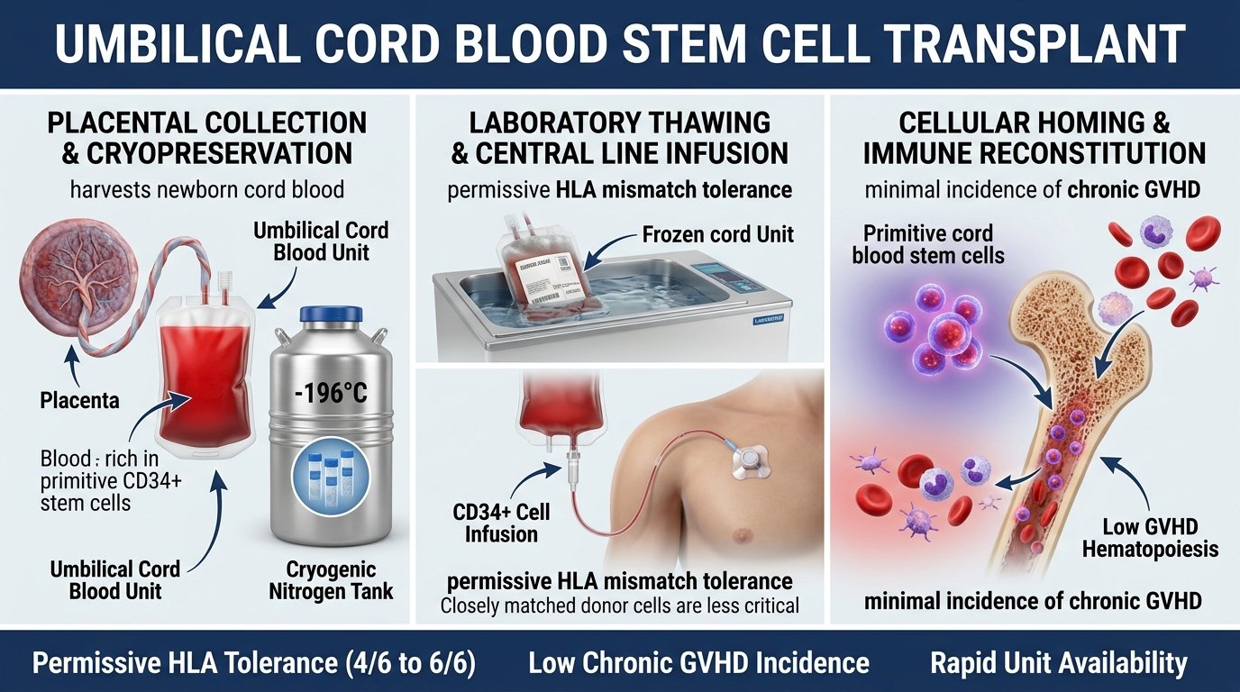 Cord blood stem cell transplant