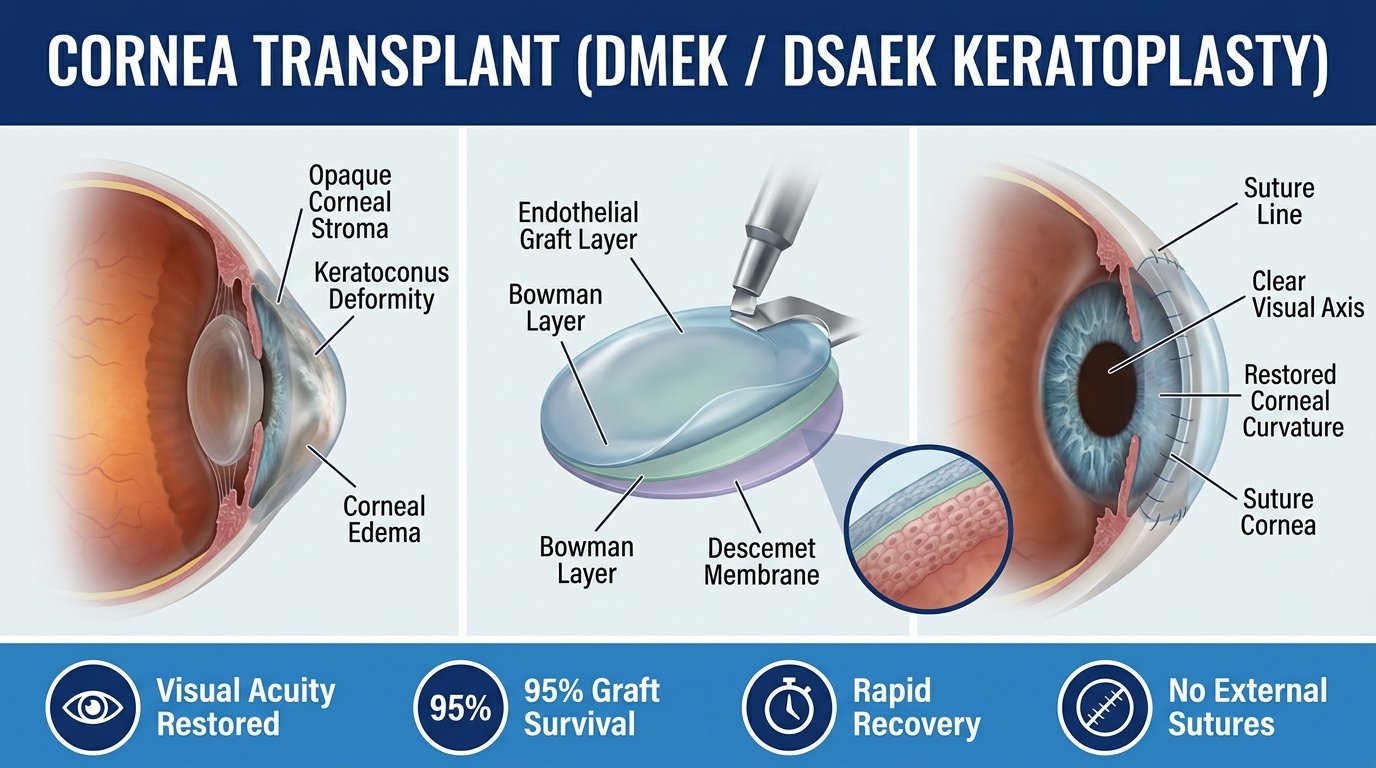 Cornea transplant