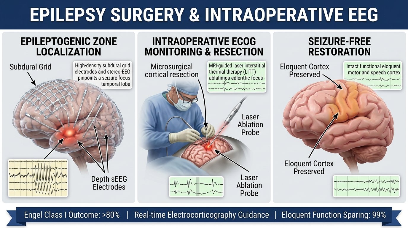 Epilepsy surgery (intraoperative EEG)