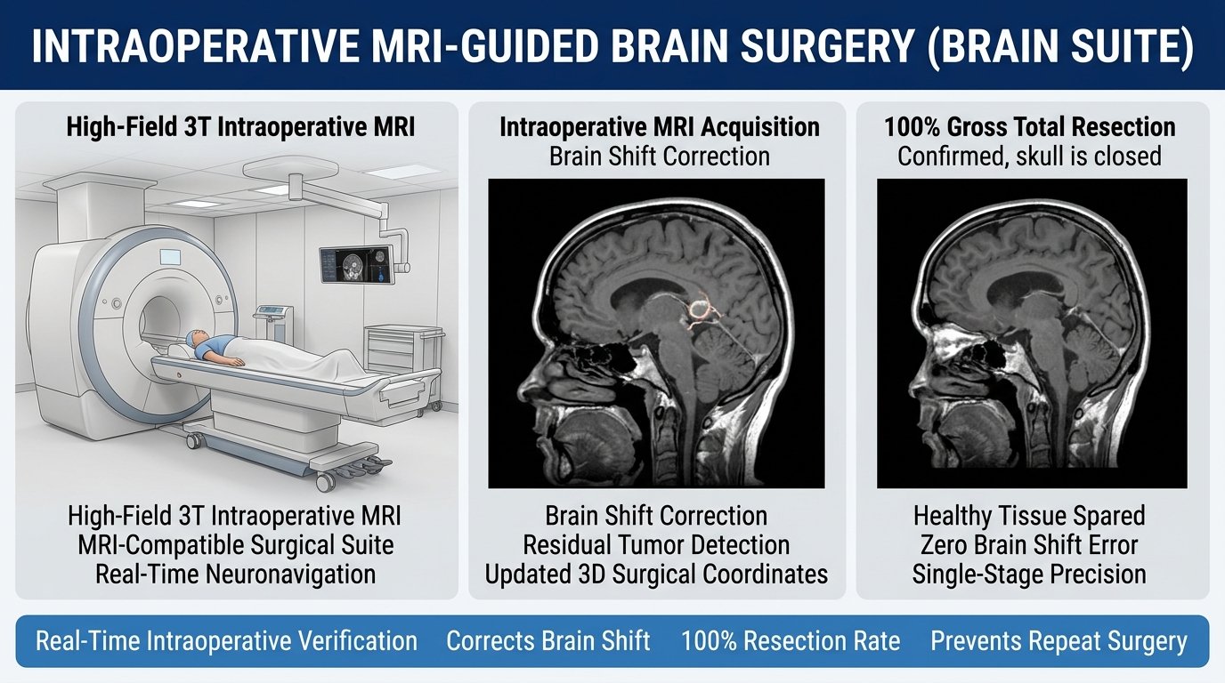Intraoperative MRI-guided brain surgery (Brain Suite)