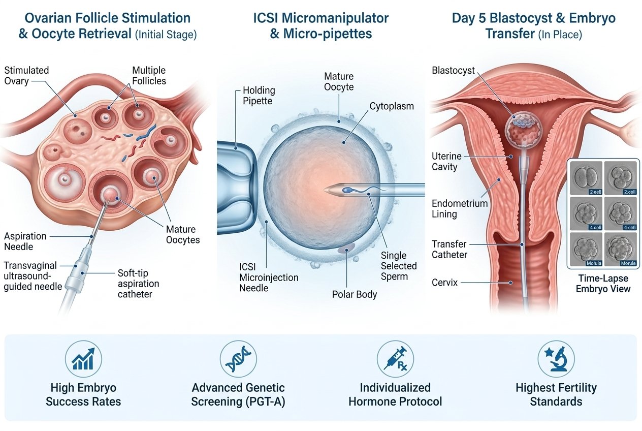 IVF — in vitro fertilisation