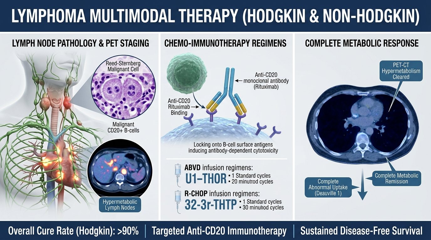 Lymphoma treatment (Hodgkin & non-Hodgkin)