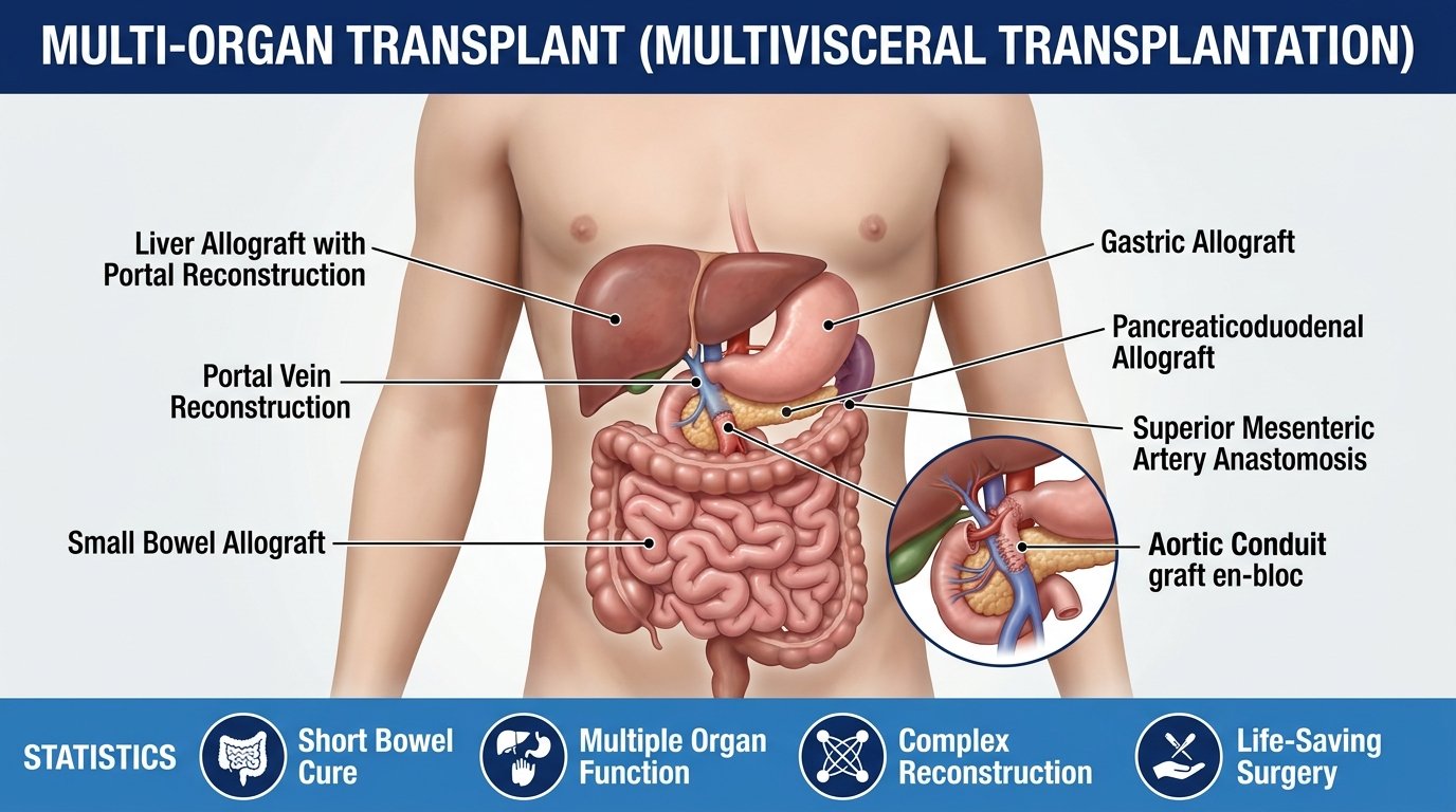 Multi-organ transplant