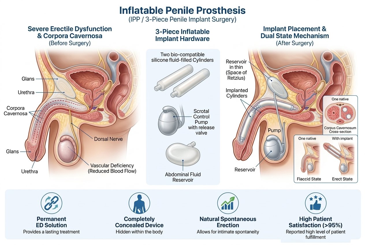 Penile implant surgery
