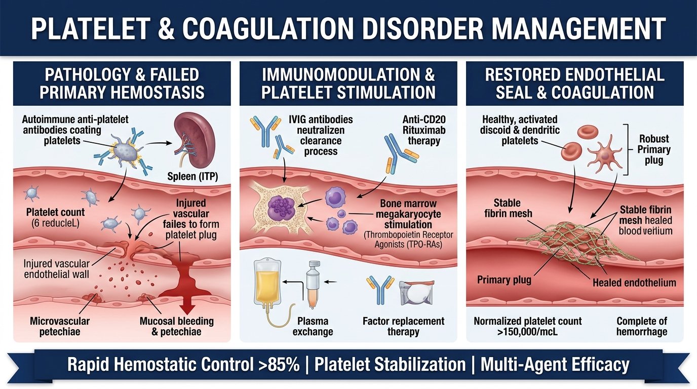 Platelet & coagulation disorder management