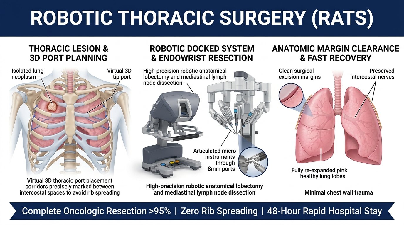 Robotic thoracic surgery