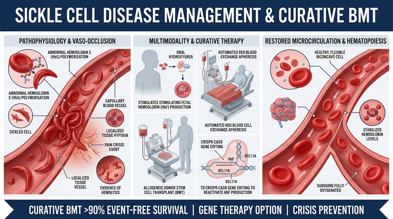 Sickle cell disease management & BMT