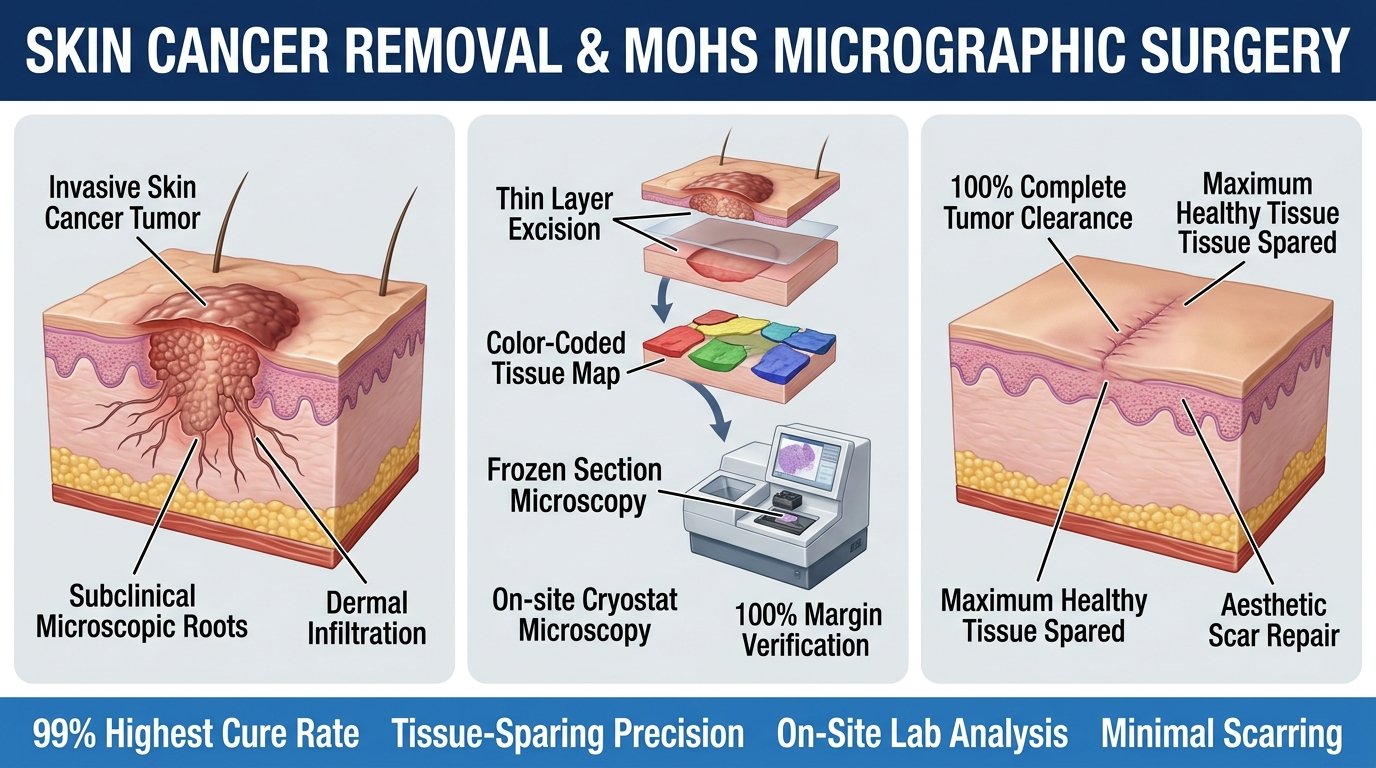 Skin cancer removal & Mohs surgery