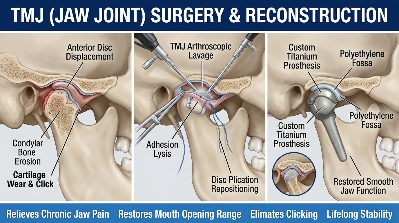 TMJ (jaw joint) surgery