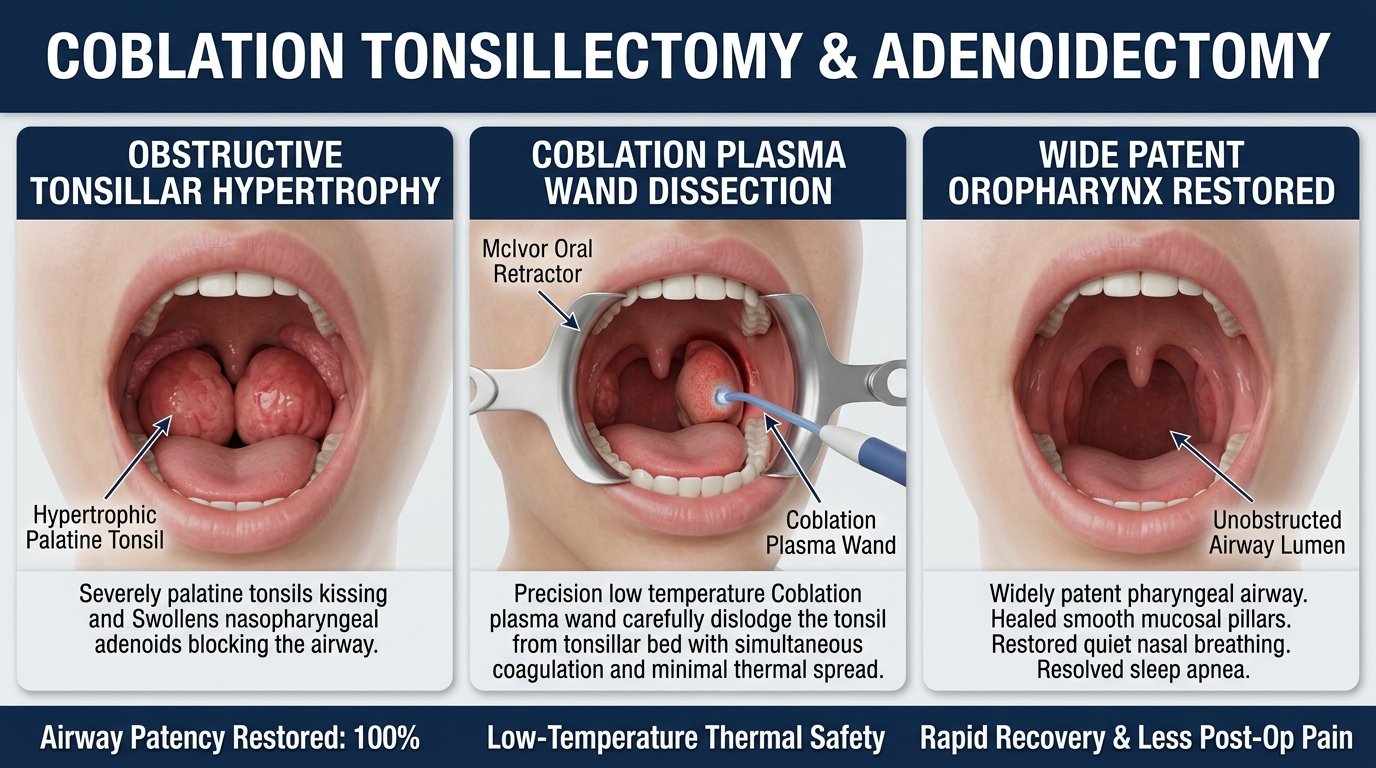 Tonsillectomy & adenoidectomy