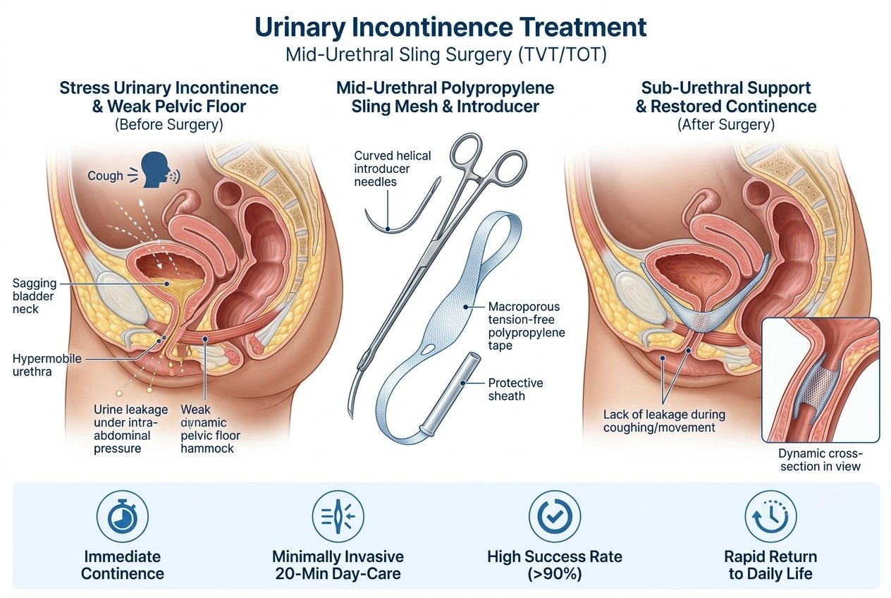 Urinary incontinence treatment
