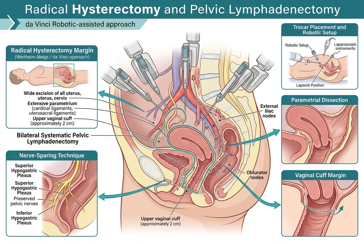 Cervical & uterine cancer surgery
