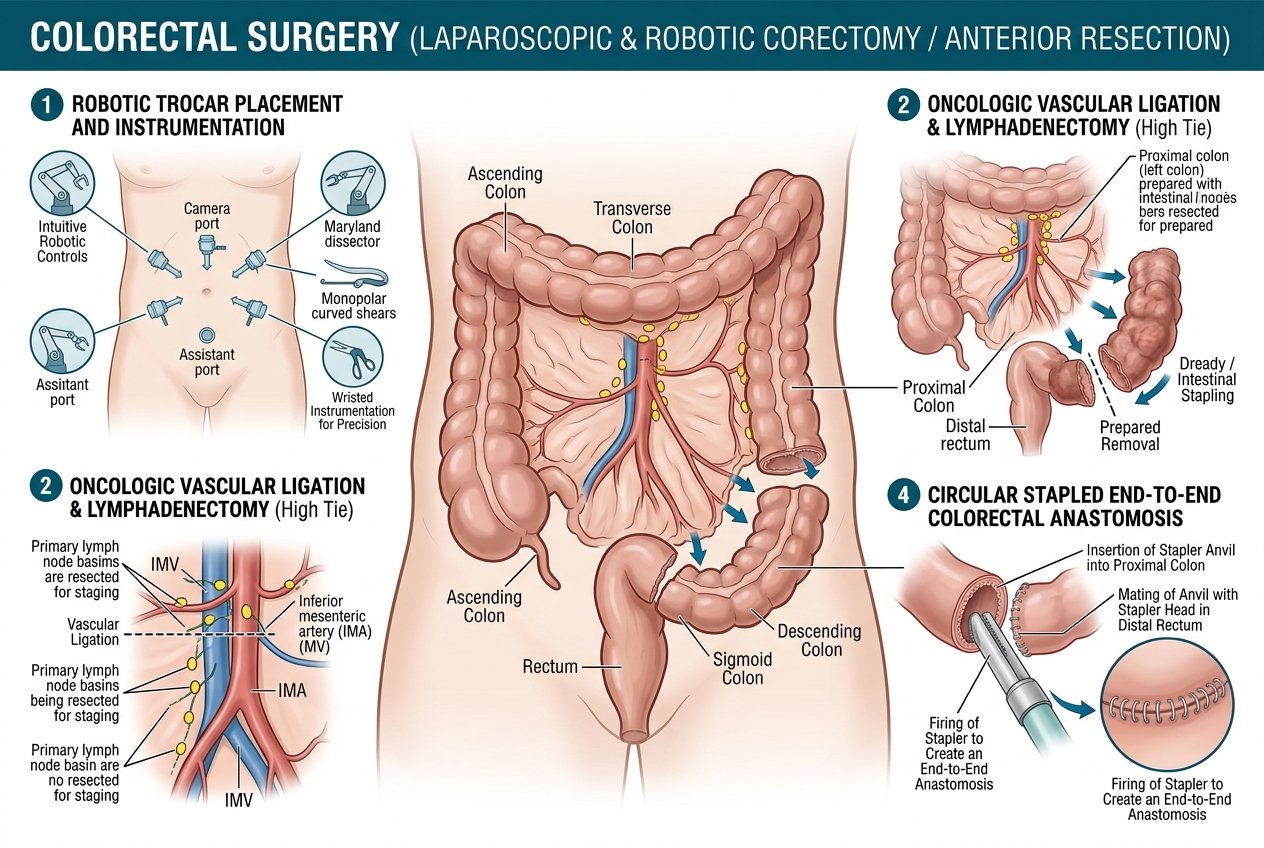 Colorectal surgery (laparoscopic & robotic)