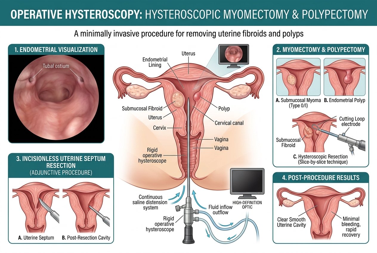 Hysteroscopic procedures