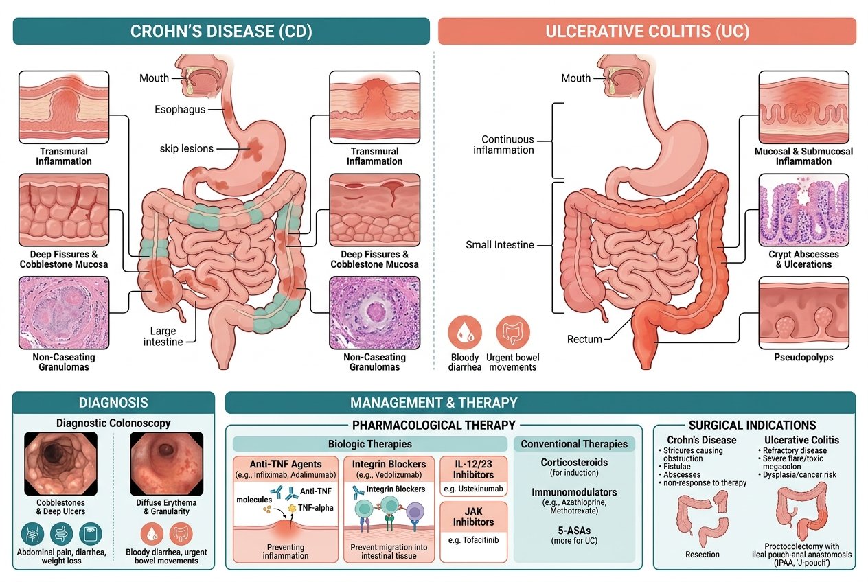 IBD (Crohn's / ulcerative colitis) management