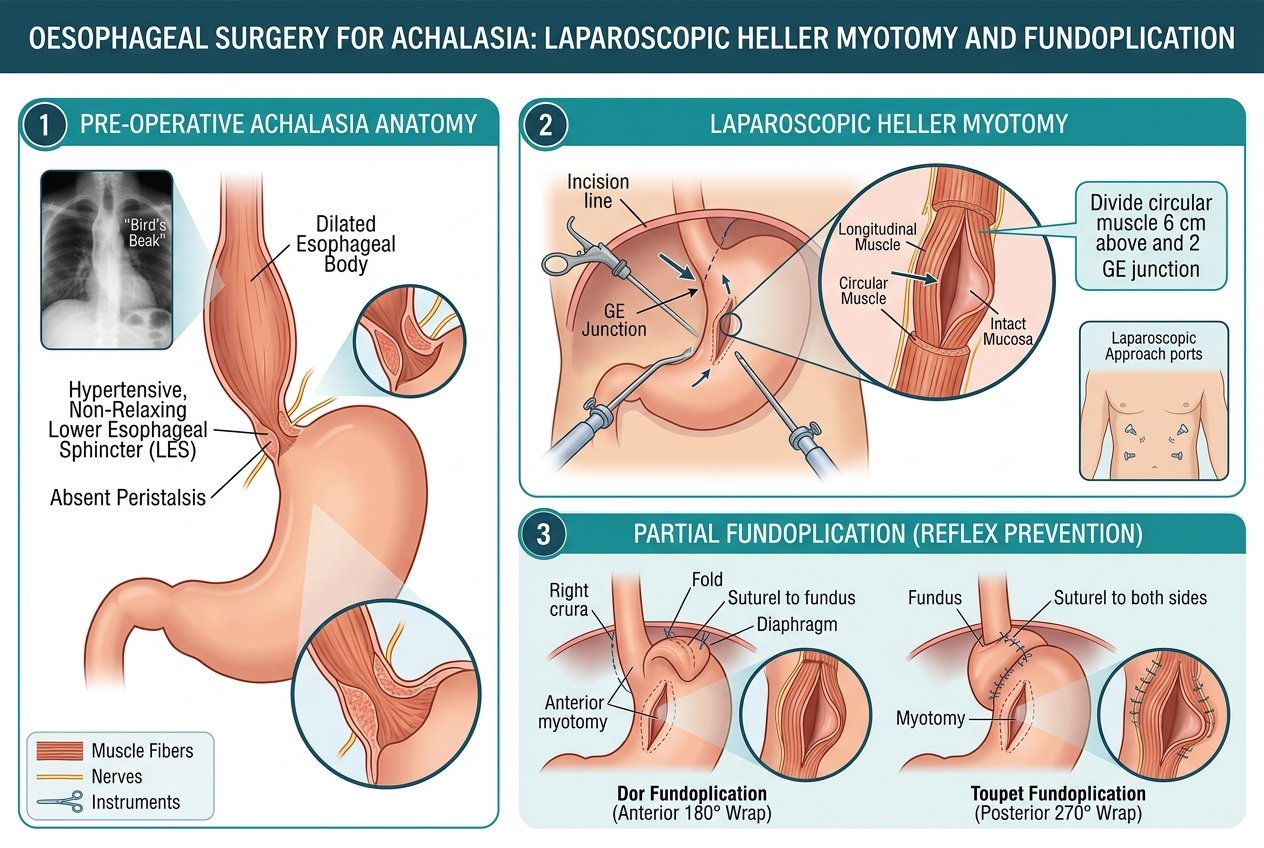 Oesophageal surgery & achalasia treatment