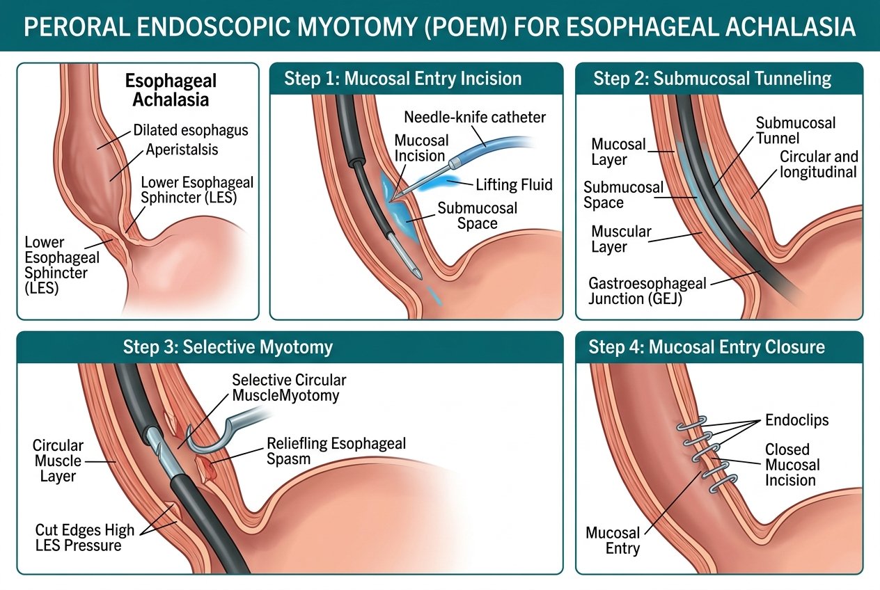 POEM — peroral endoscopic myotomy