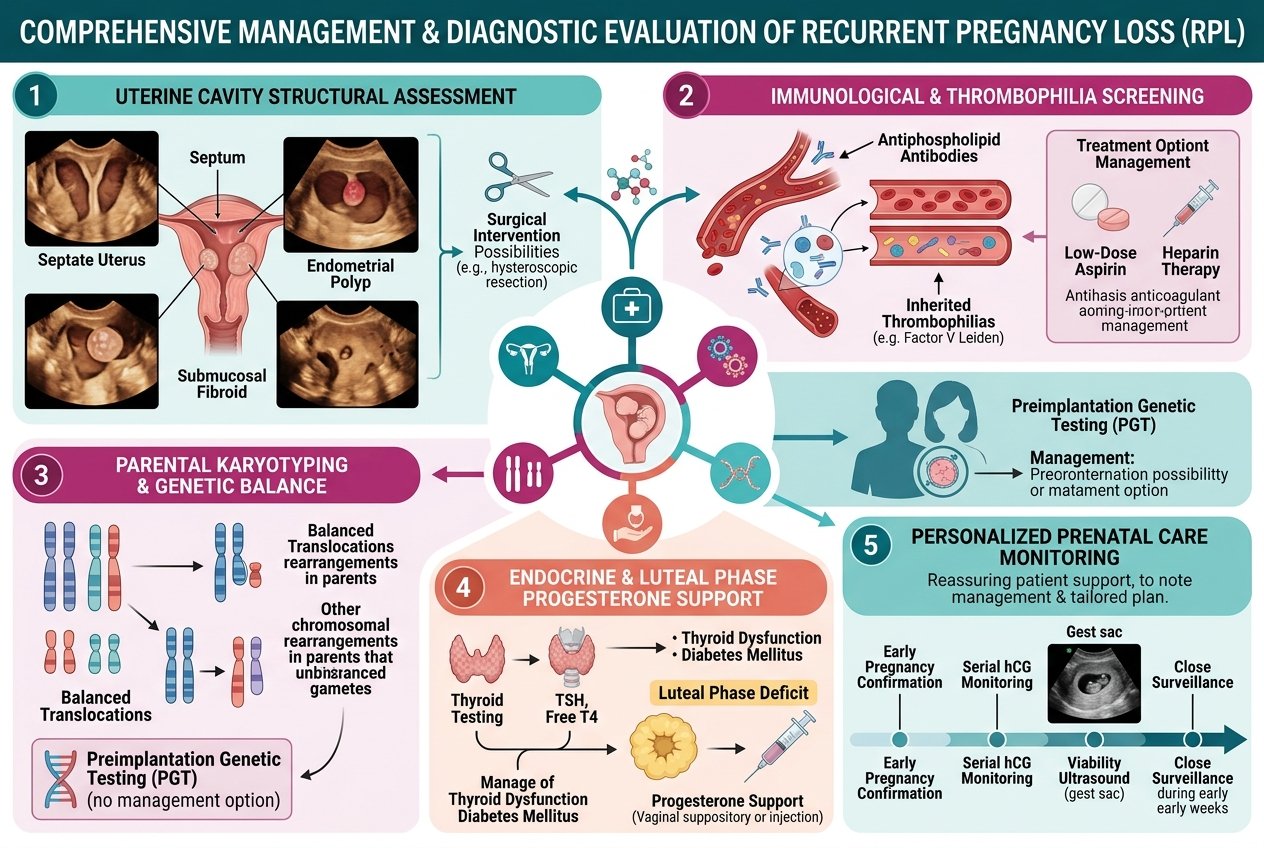 Recurrent pregnancy loss management